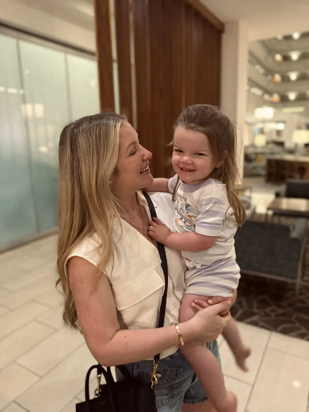Isa with her mother, Rachel